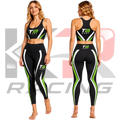 TB Kart Women’s Grid Racing Custom Outfits Green & Black
