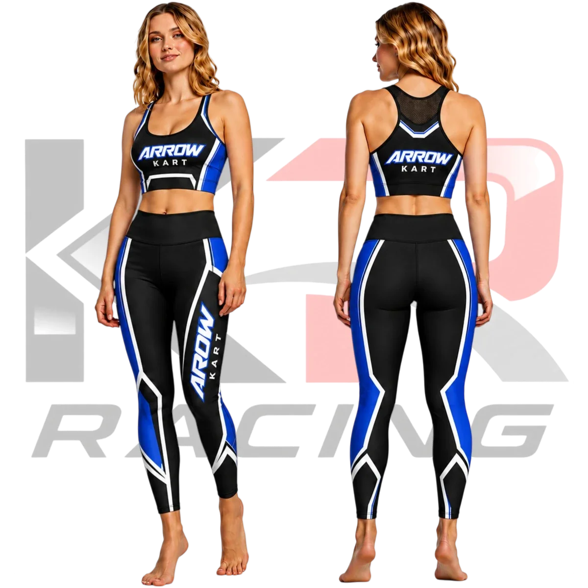 ARROW Kart Women’s Grid Racing Custom Outfits Black