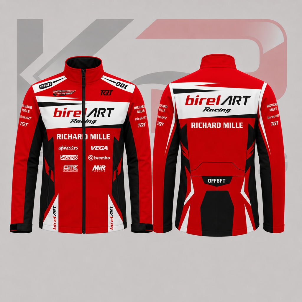 Birel ART Kart Racing Driver Team Softshell Jacket