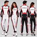 Parolin Kart Racing Team Tracksuit – White, Black & Red