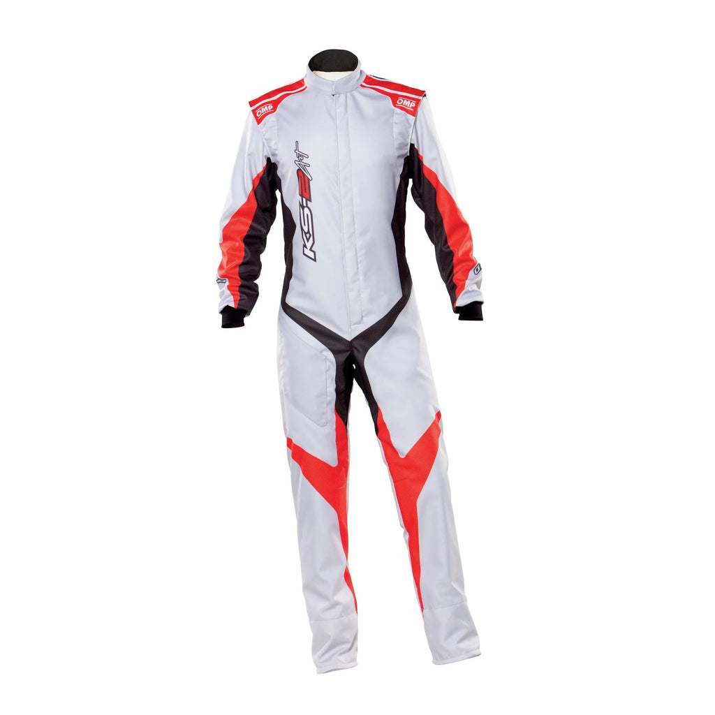 OMP KS-2 ART Karting Suit  Orange = White