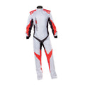 OMP KS-2 ART Karting Suit  Orange = White