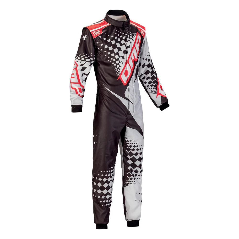 OMP KS-2R Kart Racing Suit Blue - Gray
