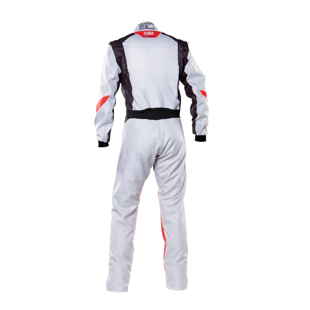 OMP KS-2 ART Karting Suit  Orange = White