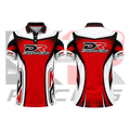 DR Kart Racing Polo Shirt Blue & White & Red