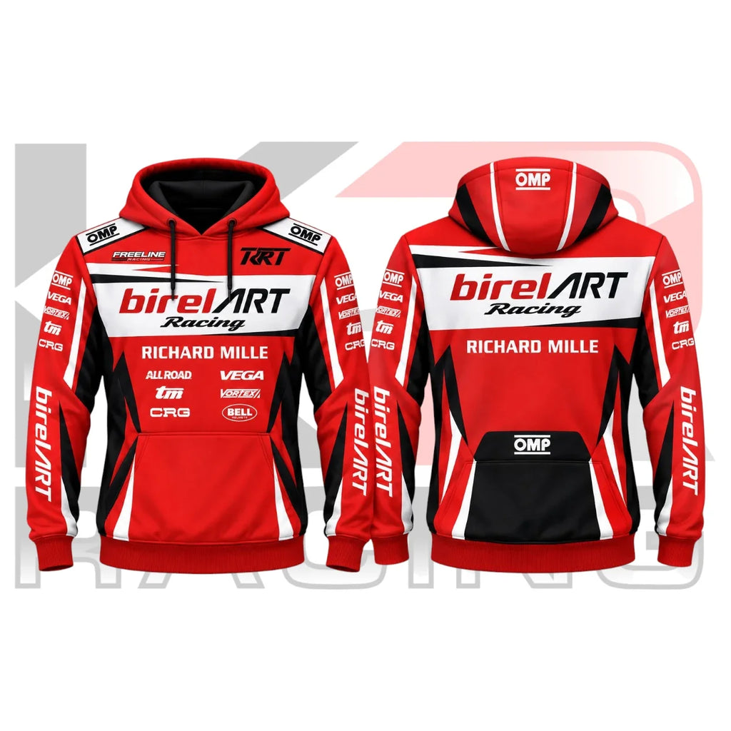 Birel ART Kart Racing Team Hoodie Red