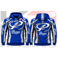 Praga Kart Racing Team Hoodie Blue & White