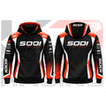 Sodi Kart Racing Team Hoodie Orange & Black