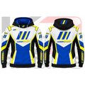 CompKart Kart Racing Team Hoodie Blue - White