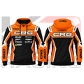 CRG Kart Racing Team Hoodie Orange & Black