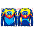 FA Kart Racing Team Sweatshirt Yellow & Blue & Red
