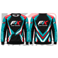 FK Kart Racing Team Sweatshirt Green & Black & Red