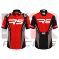 RS Kart Racing Crew Shirt – Red Black