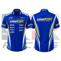 CompKart Racing Team Crew Shirt – Blue Yellow