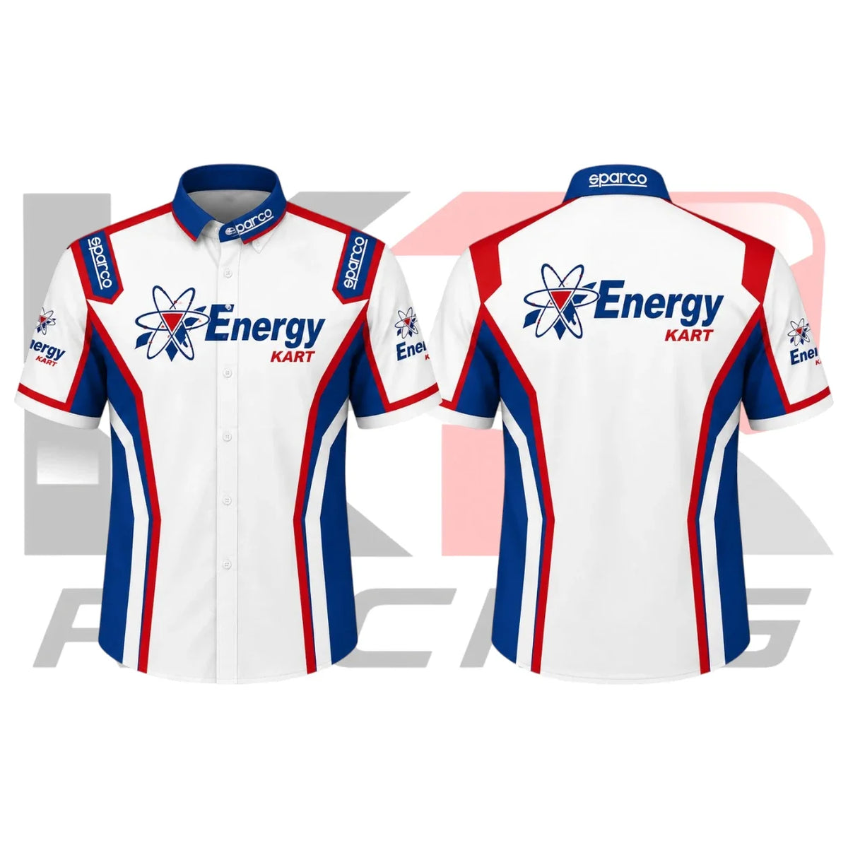 Energy Kart Racing Crew Shirt – Custom Karting Team Racing Shirt