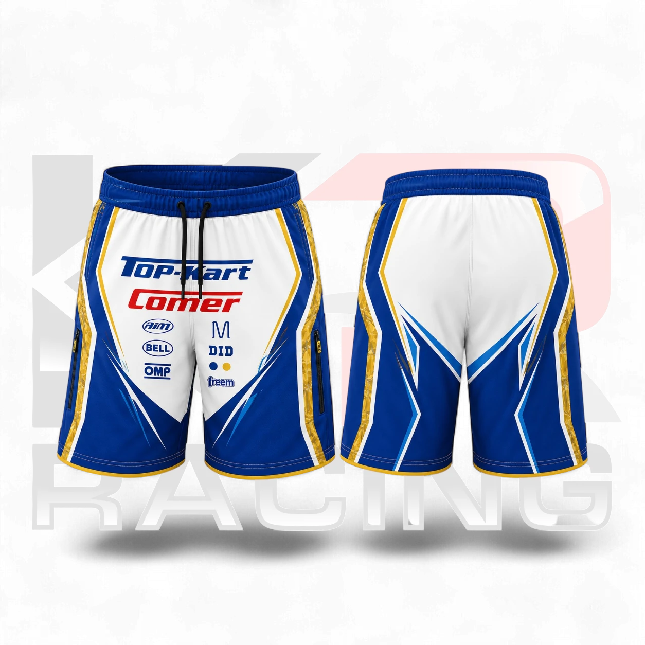 2026 New TopKart  Kart Racing Shorts Sublimation Printed