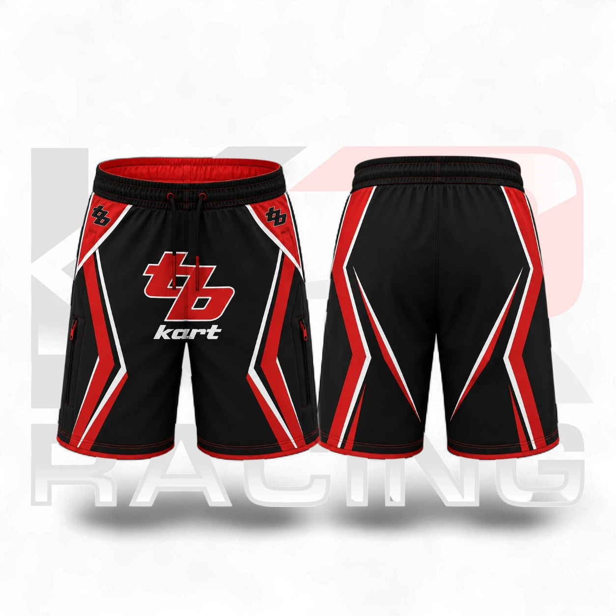 New 2026 TB Kart Racing Shorts Sublimation Printed