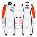 Kart Republic Go Kart Racing Suit – Orange, White & Black