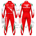 Kart Republic Go Kart Racing Suit Red - White