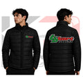 TB Kart Racing Puffer Jacket – Premium Black