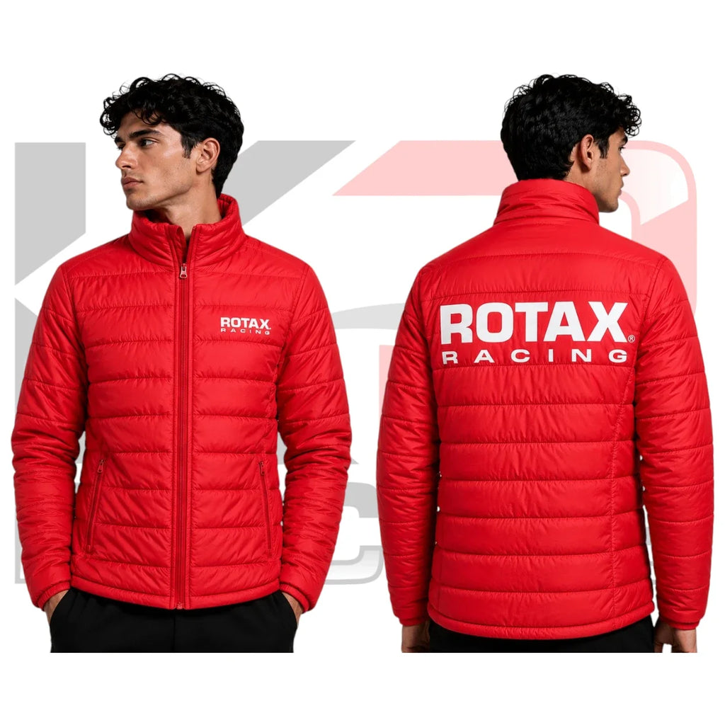 ROTAX Racing Puffer Jacket – Premium Red