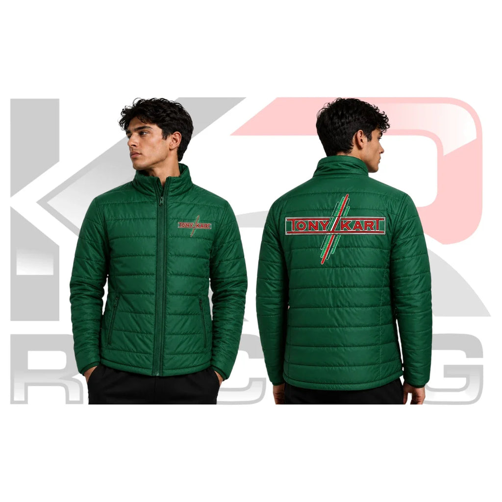 Tony Kart Racing Puffer Jacket Green