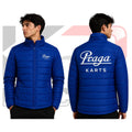 Praga Kart Racing Puffer Jacket – Premium Blue
