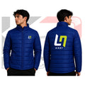 LN Kart Racing Puffer Jacket – Premium Blue