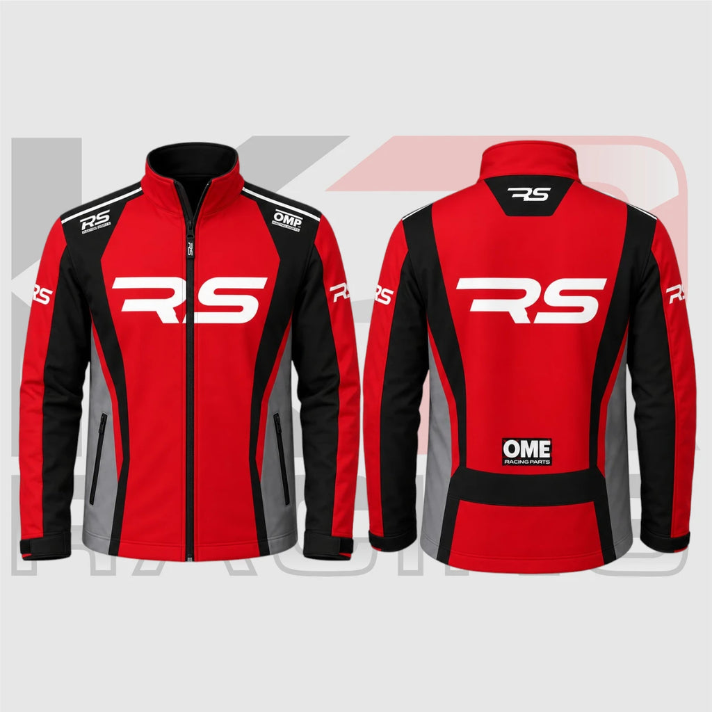 RS Racing Team Softshell Jacket – Red, Black & Grey