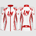2026 LN Kart Team Jacket White Red