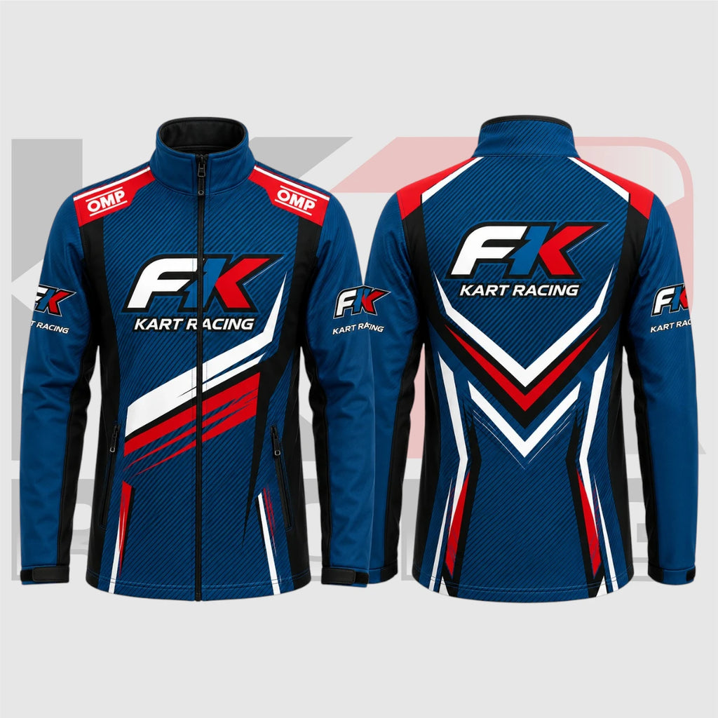 2026 FK Kart Racing Custom Softshell Jacket