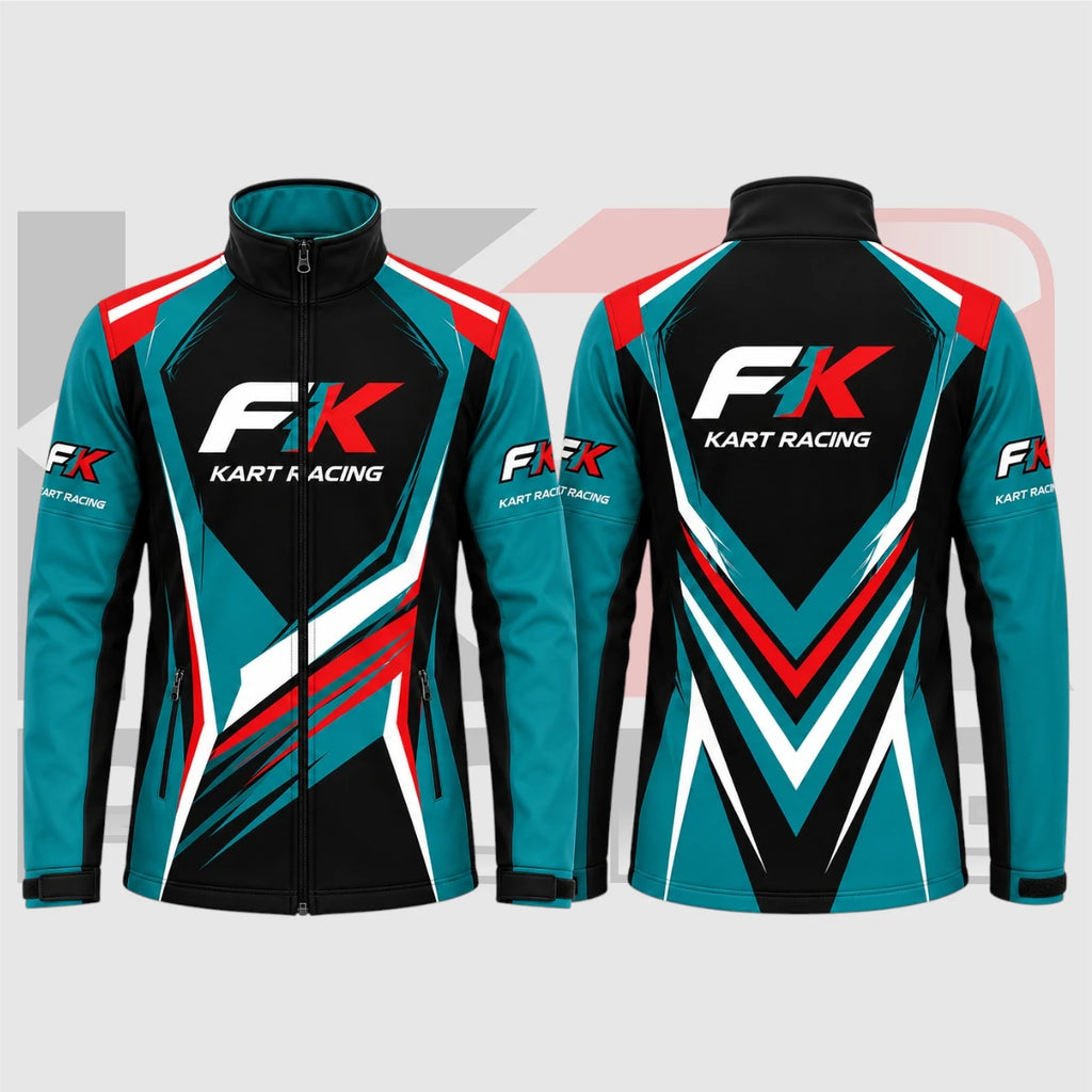 FK Kart Racing Windproof & Water-Resistant Racing Jacket
