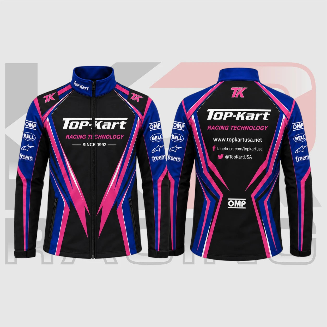 Top-Kart Premium Karting Team Wear Jacket