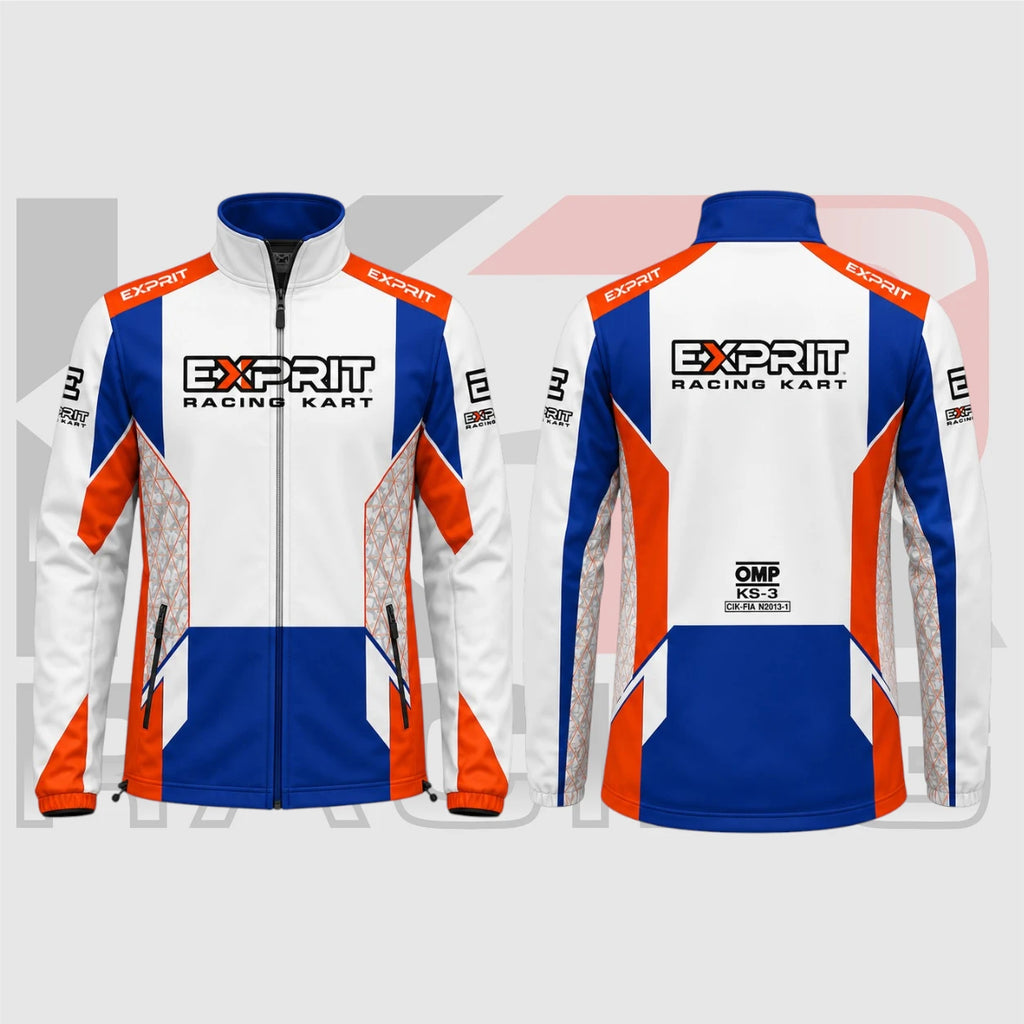 2026 Exprit Kart Racing Custom Softshell Jacket
