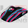 DR Racing Kart Cover – Black, Pink & Blue Full Coverage Kart Cover