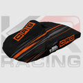 CRG Motorsport Kart Cover – Black Racing Cover with Orange Graphics