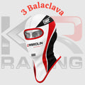 Parolin Racing Cotton Balaclava – Karting Helmet Liner Head Sock