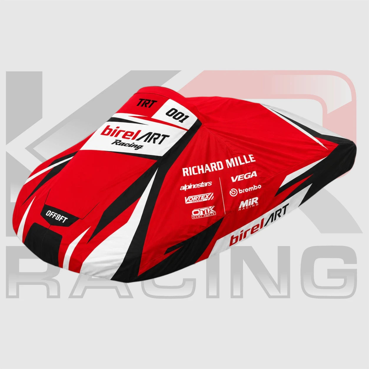 Birel ART Kart Racing Go-Kart Cover Red & Black