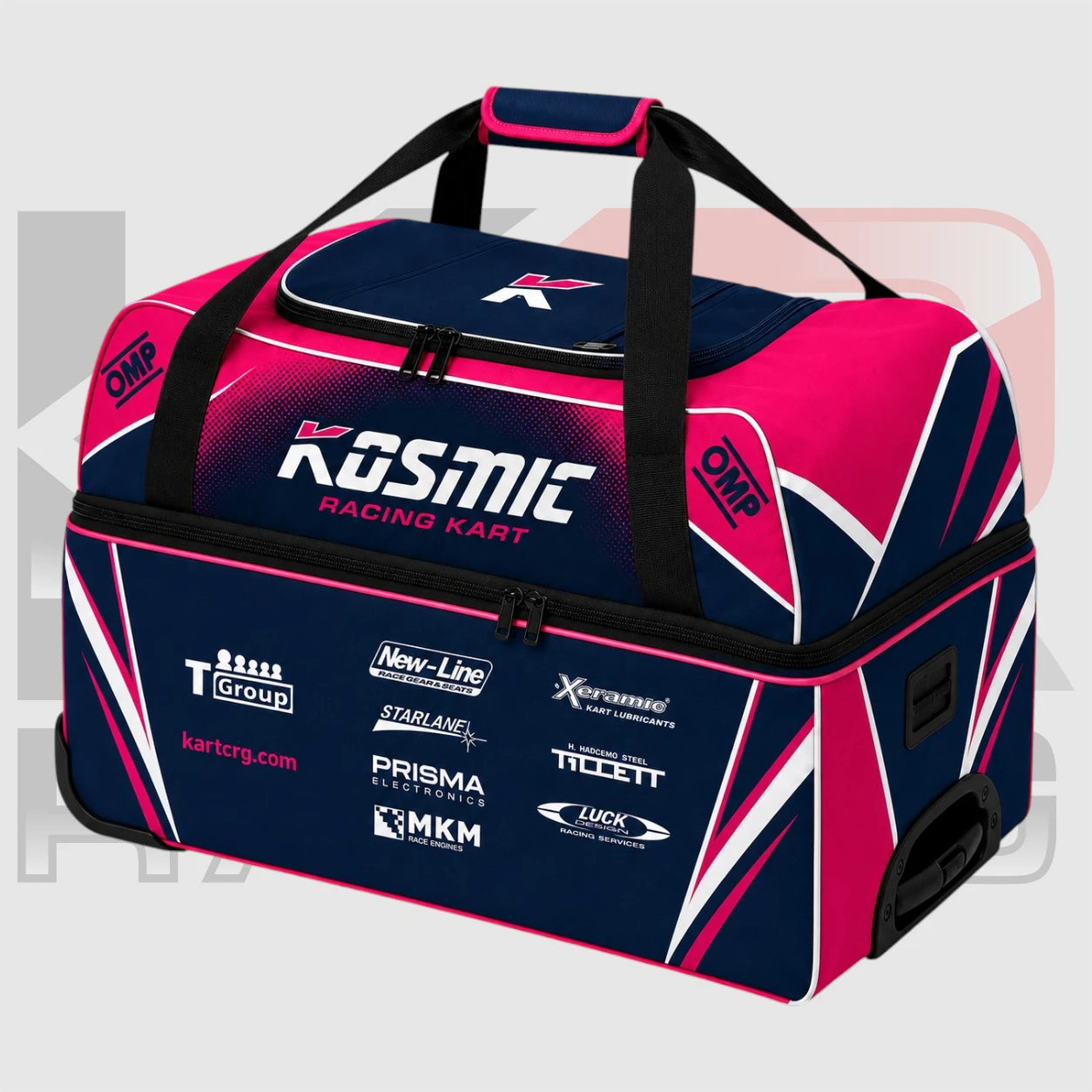 Kosmic Kart Professional Roller Gear Bag – Motorsport Travel Duffel
