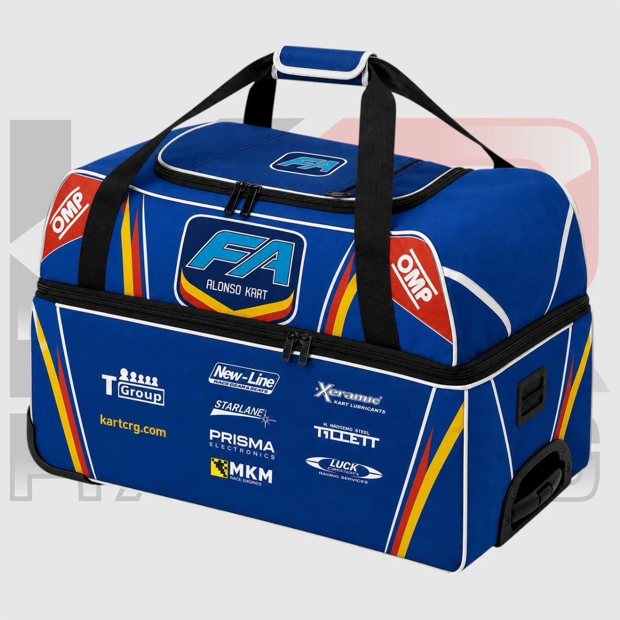 FA Alonso Kart Racing Premium Gear Bag – Blue Edition