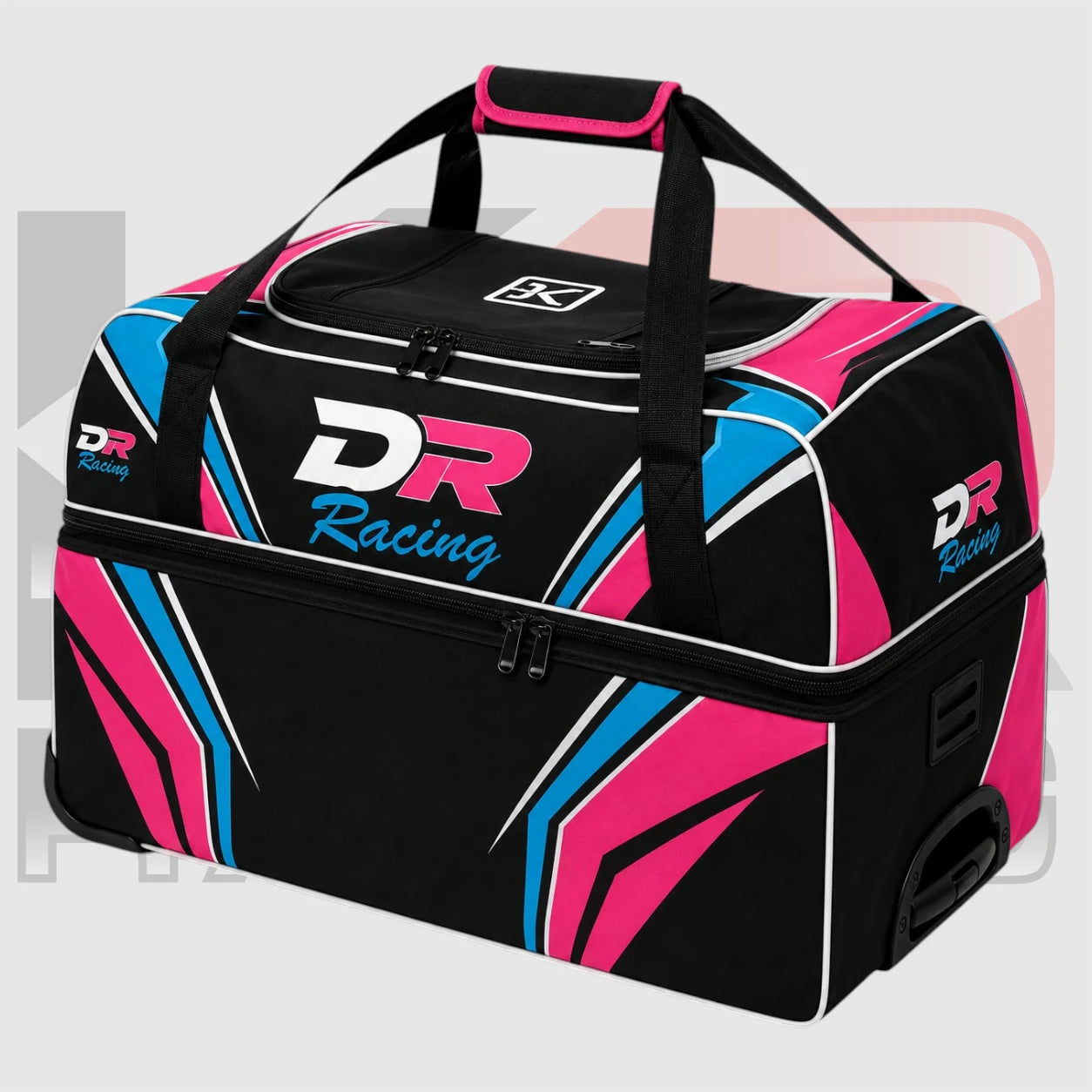 DR Racing Professional Rolling Gear Bag – Premium Karting & Motorsport Travel Equipment Bag