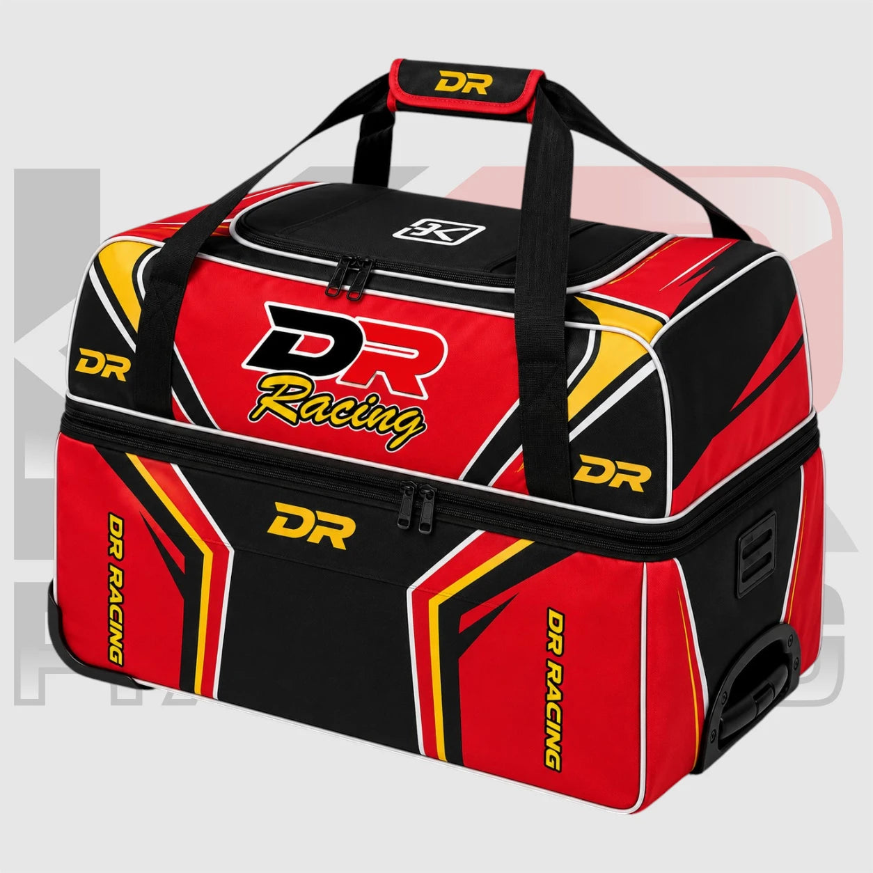 DR Racing Premium Rolling Kart Gear Bag
