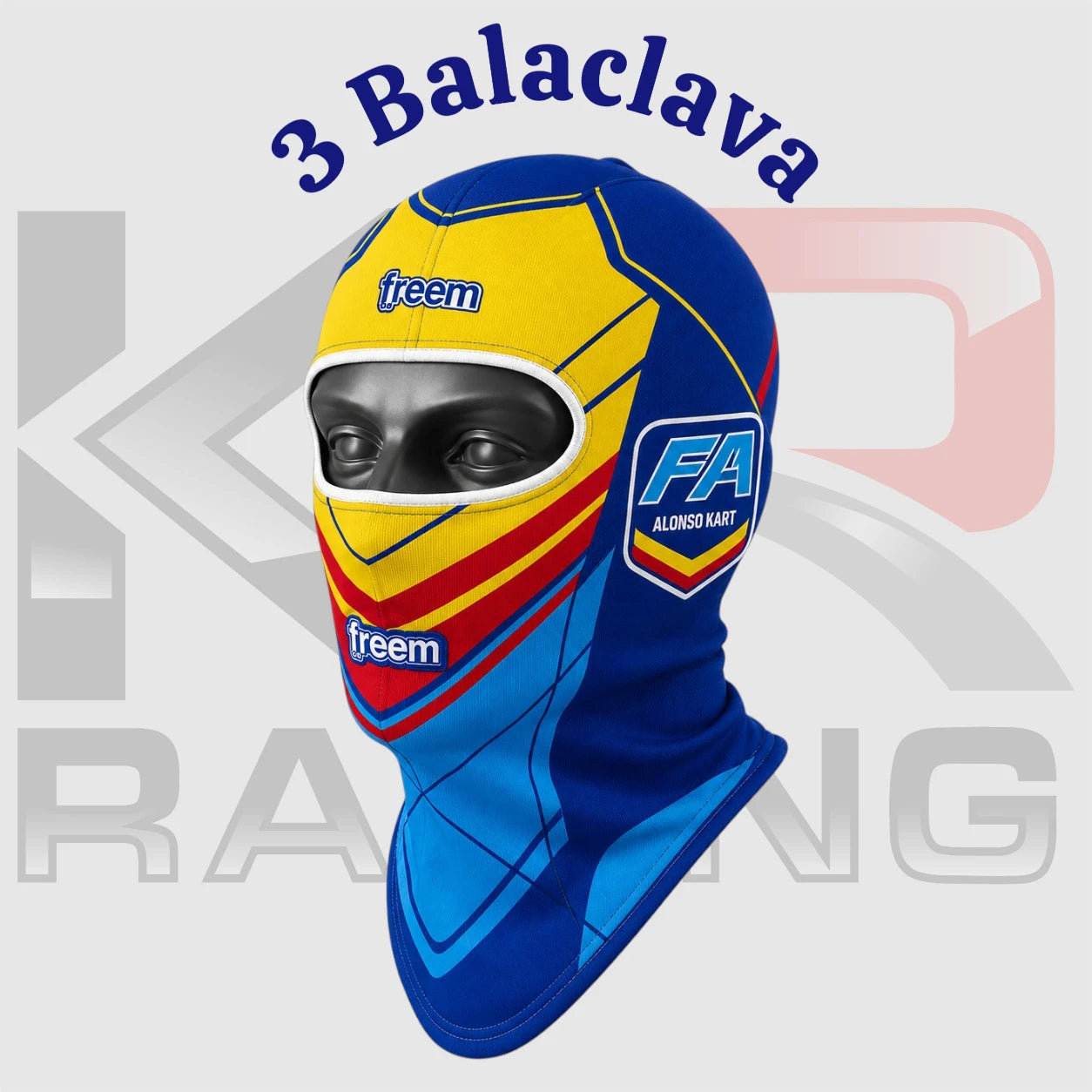 FA Alonso Kart Racing Cotton Balaclava – Full Face