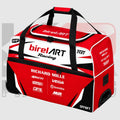 Birel ART Racing Premium Rolling Gear Bag Red & Black