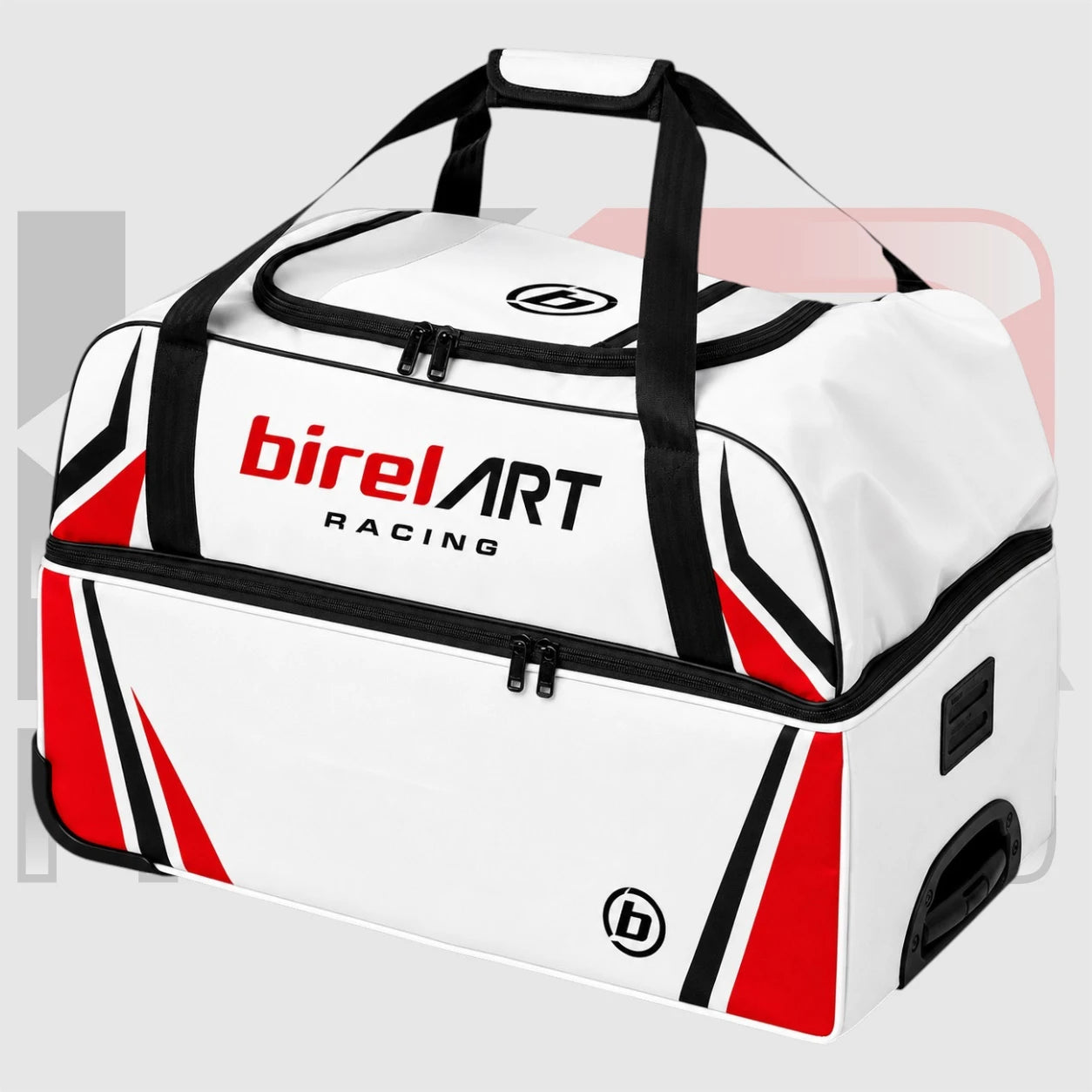 Birel ART Racing Premium Trolley Gear Bag Red & White