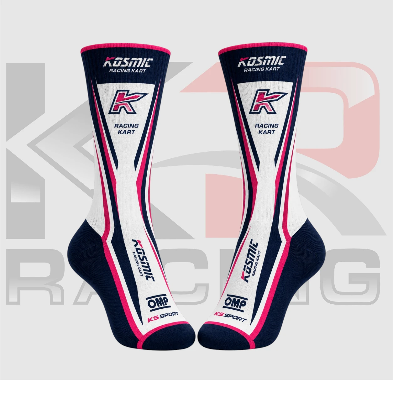 Kosmic Kart Racing Crew Socks