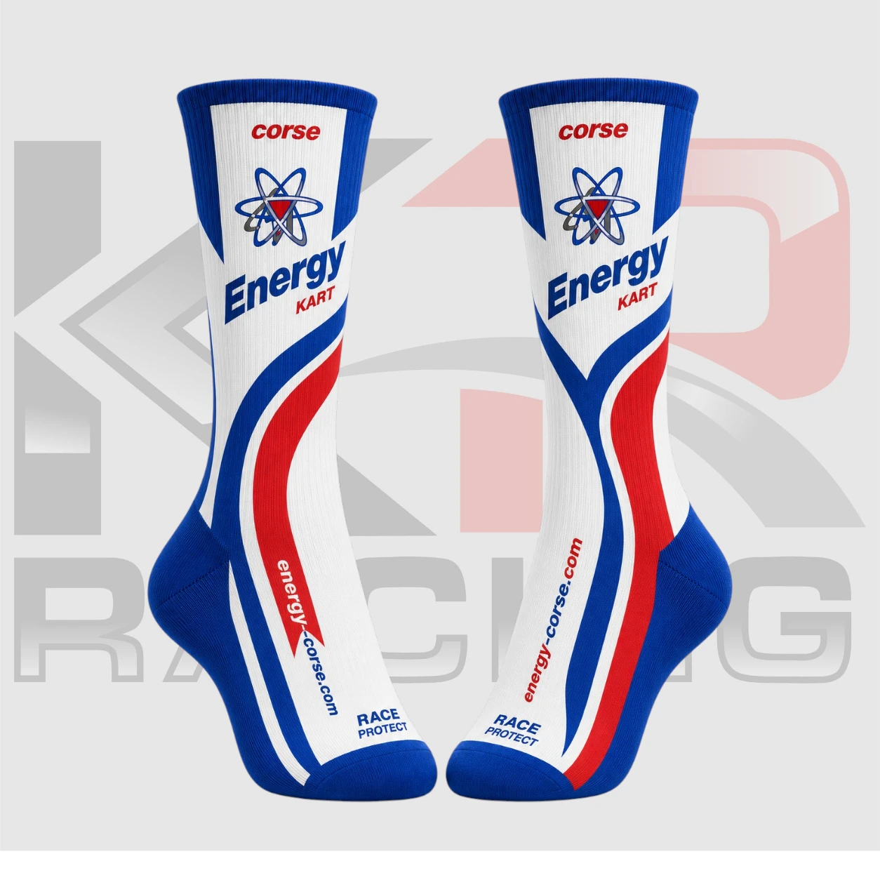 Energy Kart Racing Crew Socks