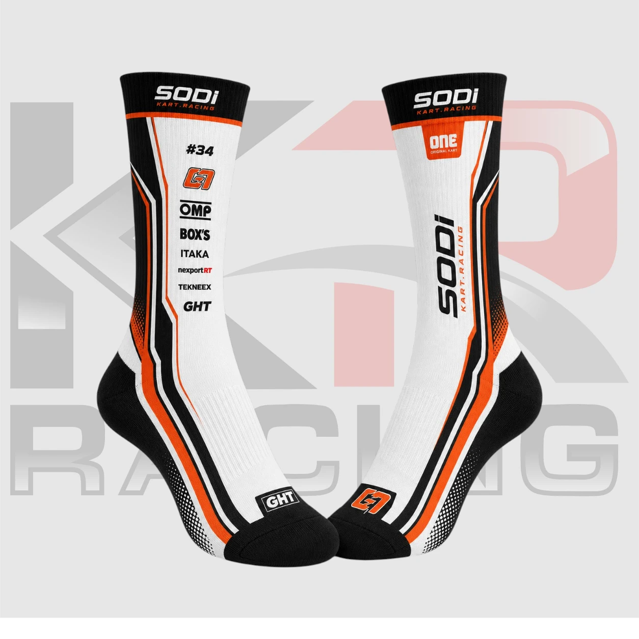 Sodi Kart Racing Crew Socks