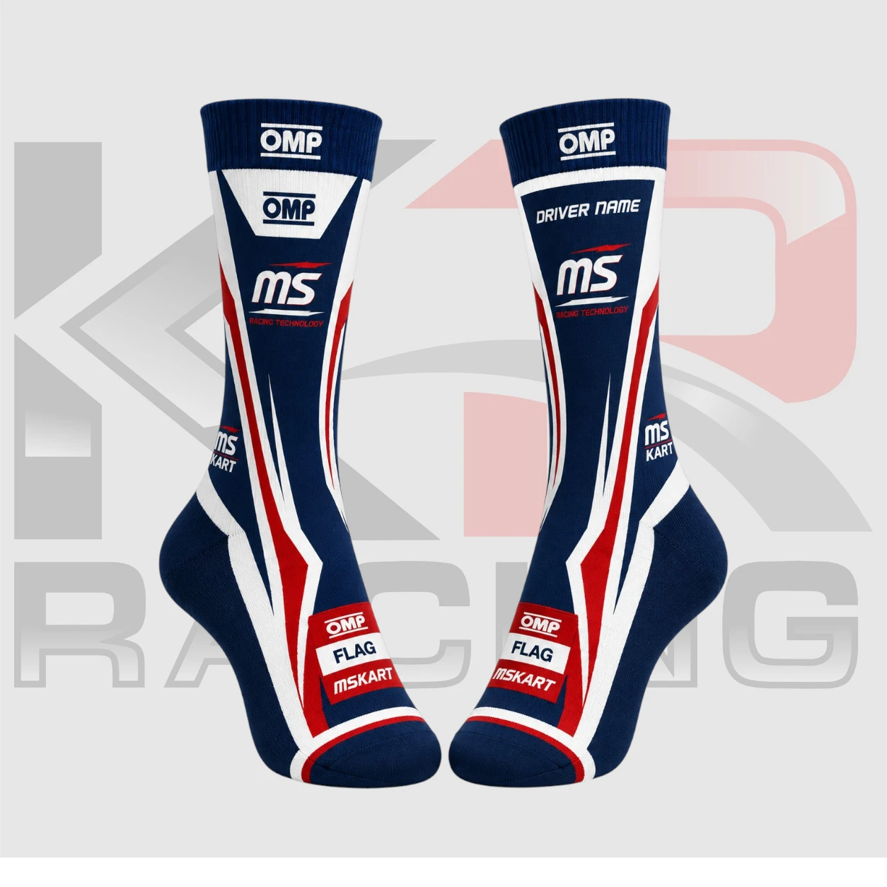 MS Kart Racing Crew Socks