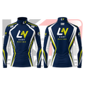 LN Kart Racing Underwear Shirt – Navy Blue, White & Yellow